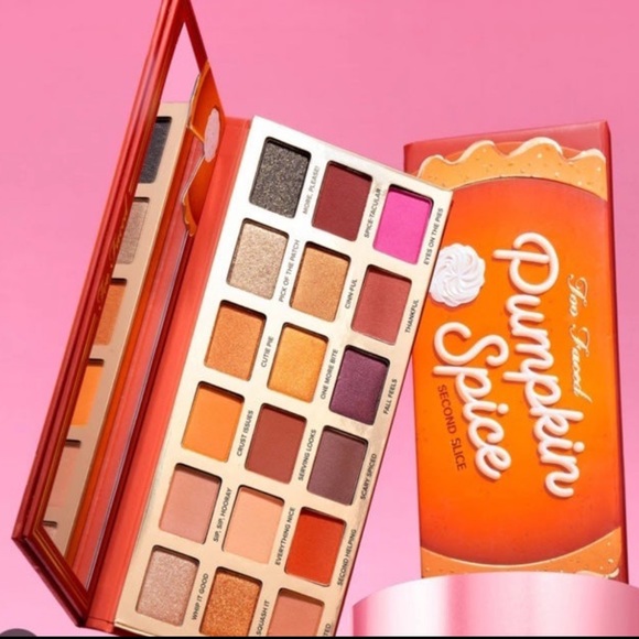 New Too Faced Pumpkin Spice Second Slice Eyeshadow Palette - Picture 6 of 17